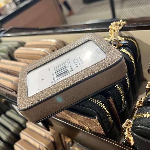 ZIP CARD CASE (COACH 6303 IMV2R) - Picture 2 of 7